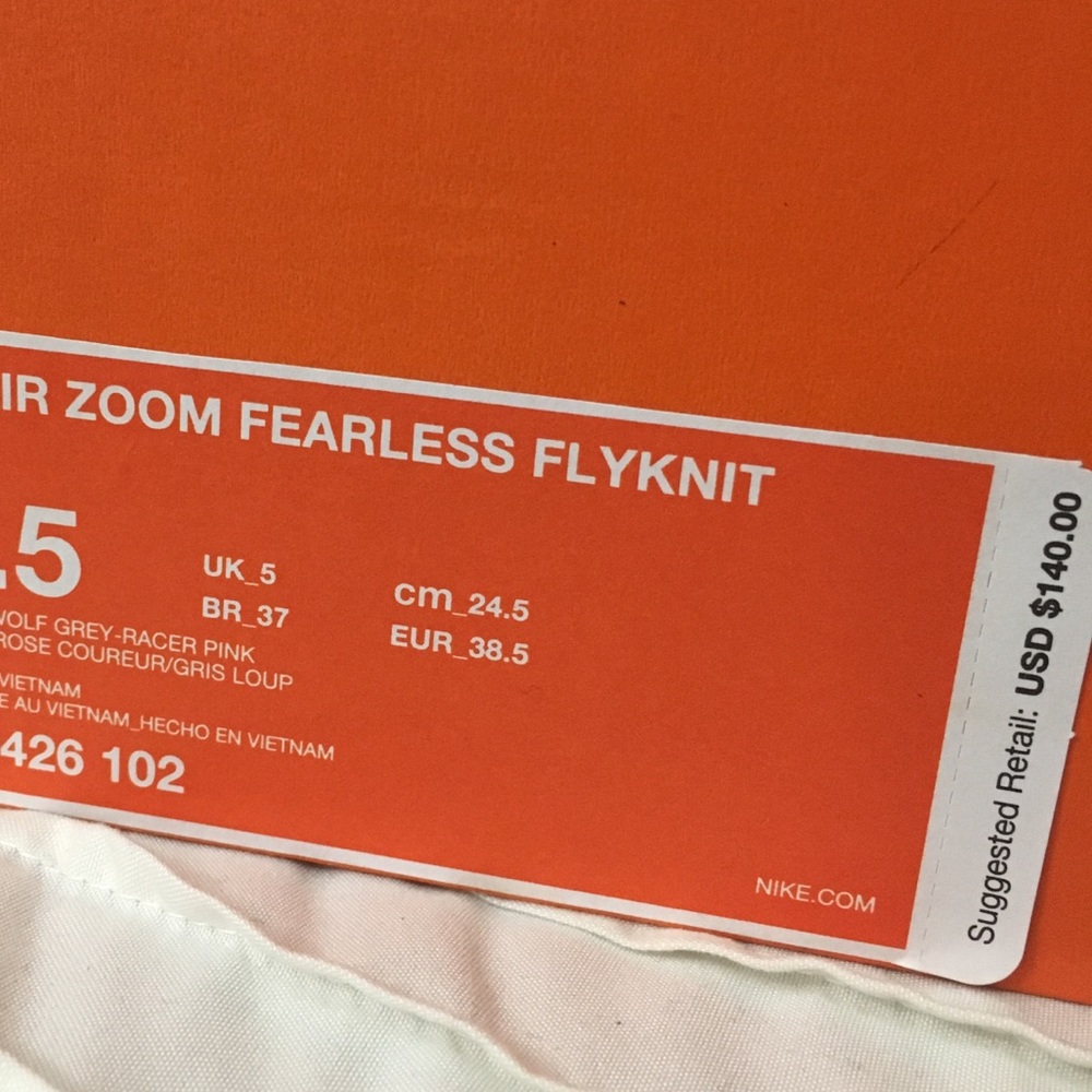SALE Nike Zoom flyknit NWT - Picture 5 of 8